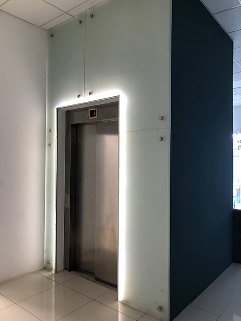 Elevator lobby
